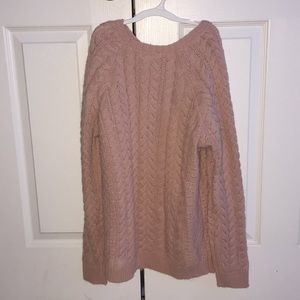 Pink (US Small) Forever 21 oversized sweater